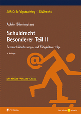 Schuldrecht Besonderer Teil II - Bönninghaus, Achim