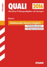 Abschlussprüfung Mittelschule Bayern - Mathematik, Deutsch, Englisch Lösungsheft - Bayer, Werner; Mohr, Birgit; Modschiedler, Walter