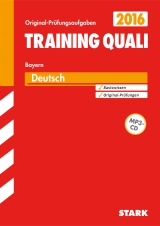 Training Quali Bayern - Deutsch A4 + CD - von der Kammer, Marion