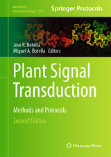 Plant Signal Transduction - 