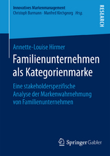 Familienunternehmen als Kategorienmarke - Annette-Louise Hirmer