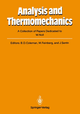 Analysis and Thermomechanics - 