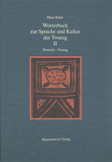 Wörterbuch zur Sprache und Kultur der Twareg - Hans Ritter