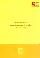 Internationales Erbrecht - Maulbetsch, Thomas