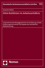 Ethik-Richtlinien im Arbeitsverhältnis - Susanne Leitner