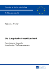 Die Europäische Investitionsbank - Katharina Kramer