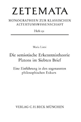 Die semiotische Erkenntnistheorie Platons im Siebten Brief - Maria Liatsi
