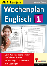 Wochenplan Englisch 1 - Jochen Vatter