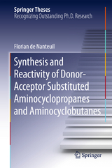Synthesis and Reactivity of Donor-Acceptor Substituted Aminocyclopropanes and Aminocyclobutanes - Florian de Nanteuil