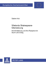 Wielands Shakespeare-Übersetzung - Sabine Kob