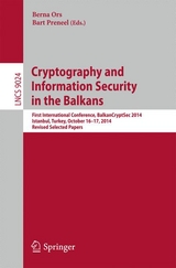 Cryptography and Information Security in the Balkans - 