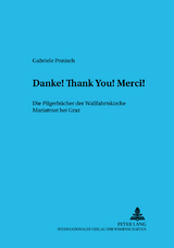 «Danke! Thank you! Merci!» - Gabriele Ponisch