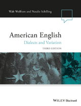 American English -  Natalie Schilling,  Walt Wolfram