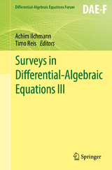 Surveys in Differential-Algebraic Equations III - 
