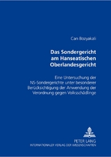 Das Sondergericht am Hanseatischen Oberlandesgericht - Can Bozyakali