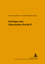 Beiträge zum Islamischen Recht II - 