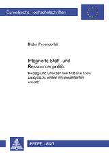 Integrierte Stoff- und Ressourcenpolitik - Assistant Directo Pesendorfer  Dieter