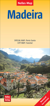 Nelles Map Landkarte Madeira - Porto Santo, reiß- und wasserfest - 