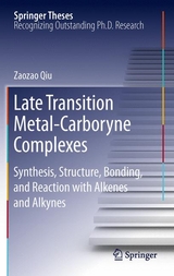 Late Transition Metal-Carboryne Complexes - Zaozao Qiu