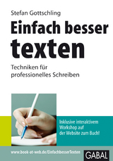 Einfach besser texten - Stefan Gottschling