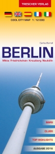 Berlin Stadtplan - Mitte, Friedrichshain, Kreuzberg, Neukölln - Borrell, Carlos