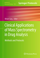 Clinical Applications of Mass Spectrometry in Drug Analysis - 