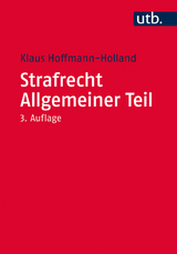 Strafrecht Allgemeiner Teil - Hoffmann-Holland, Klaus