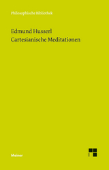 Cartesianische Meditationen - Edmund Husserl