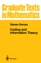 Coding and Information Theory - Steven Roman