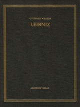 Gottfried Wilhelm Leibniz: Sämtliche Schriften und Briefe. Mathematischer,... / 1699-1701 - 