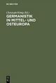 Germanistik in Mittel- und Osteuropa - Christoph König