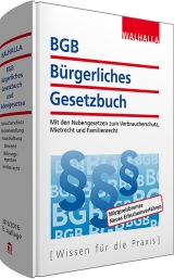 BGB - Bürgerliches Gesetzbuch Ausgabe 2015/2016 - Walhalla Fachredaktion