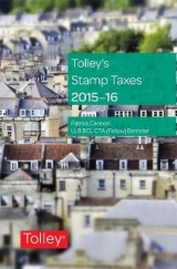 Tolley's Stamp Taxes 2015-16 - Cannon, Patrick