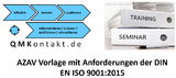 Musterhandbuch AZAV nach DIN EN ISO 9001:2015 - Seiler, Klaus