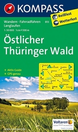 KOMPASS Wanderkarte Östlicher Thüringer Wald - KOMPASS-Karten GmbH