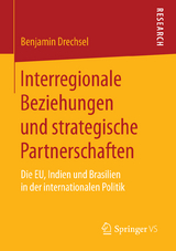 Interregionale Beziehungen und strategische Partnerschaften - Benjamin Drechsel