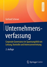 Unternehmensverfassung - Gerhard Schewe