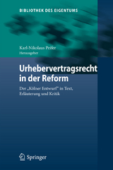 Urhebervertragsrecht in der Reform - 