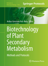 Biotechnology of Plant Secondary Metabolism - 