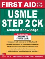 First Aid for the USMLE Step 2 CK, Ninth Edition - Bhushan, Vikas; Le, Tao