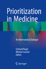 Prioritization in Medicine - 