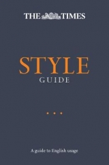 The Times Style Guide - Brunskill, Ian; Times Books