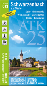 ATK25-C13 Schwarzenbach a.d.Saale (Amtliche Topographische Karte 1:25000)