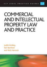 Commercial and Intellectual Property Law and Practice 2016 - Bamford, Kier; Embley, Judith; Hancock, Nick