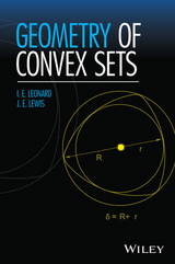 Geometry of Convex Sets - I. E. Leonard, J. E. Lewis