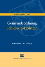 Gemeindeordnung Schleswig-Holstein - Reimer Bracker, Klaus D Dehn, Thorsten I Wolf