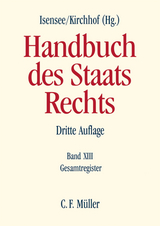 Handbuch des Staatsrechts - 