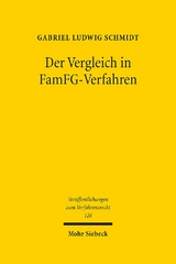 Der Vergleich in FamFG-Verfahren - Gabriel Ludwig Schmidt