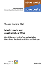 Musiktheorie und musikalisches Werk - 