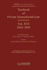 Yearbook of Private International Law - 